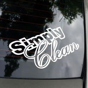 sticker transparant vinyl